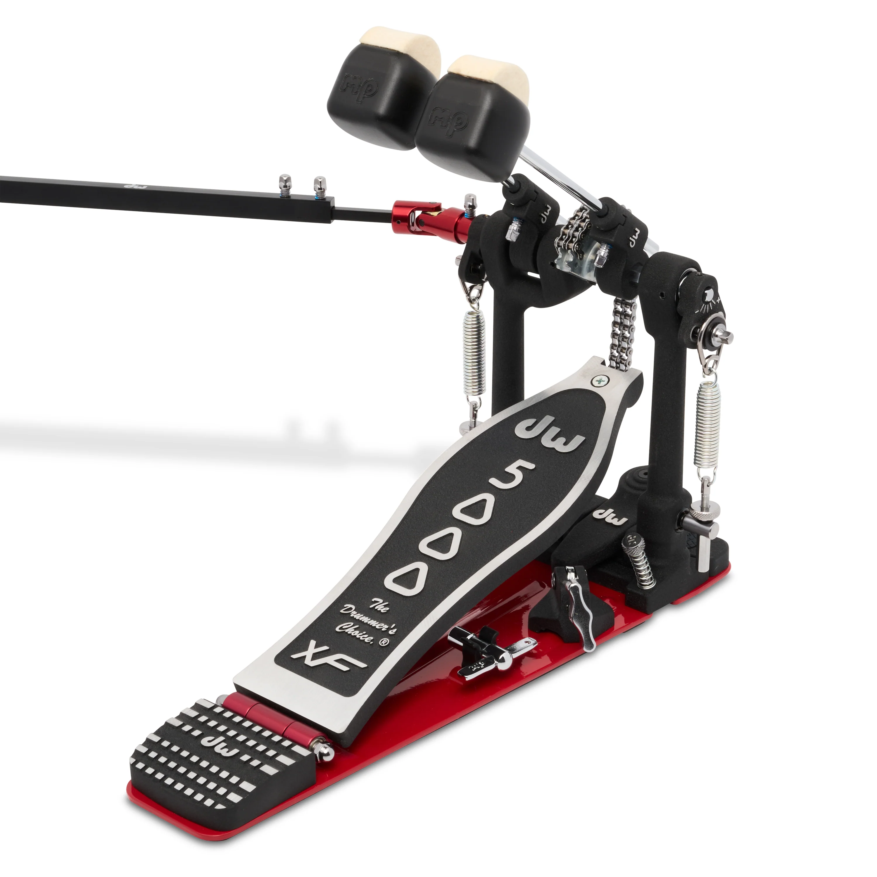 DW 5002 Double Bass Pedal XF Accelerator Extended Footboard - Image 3