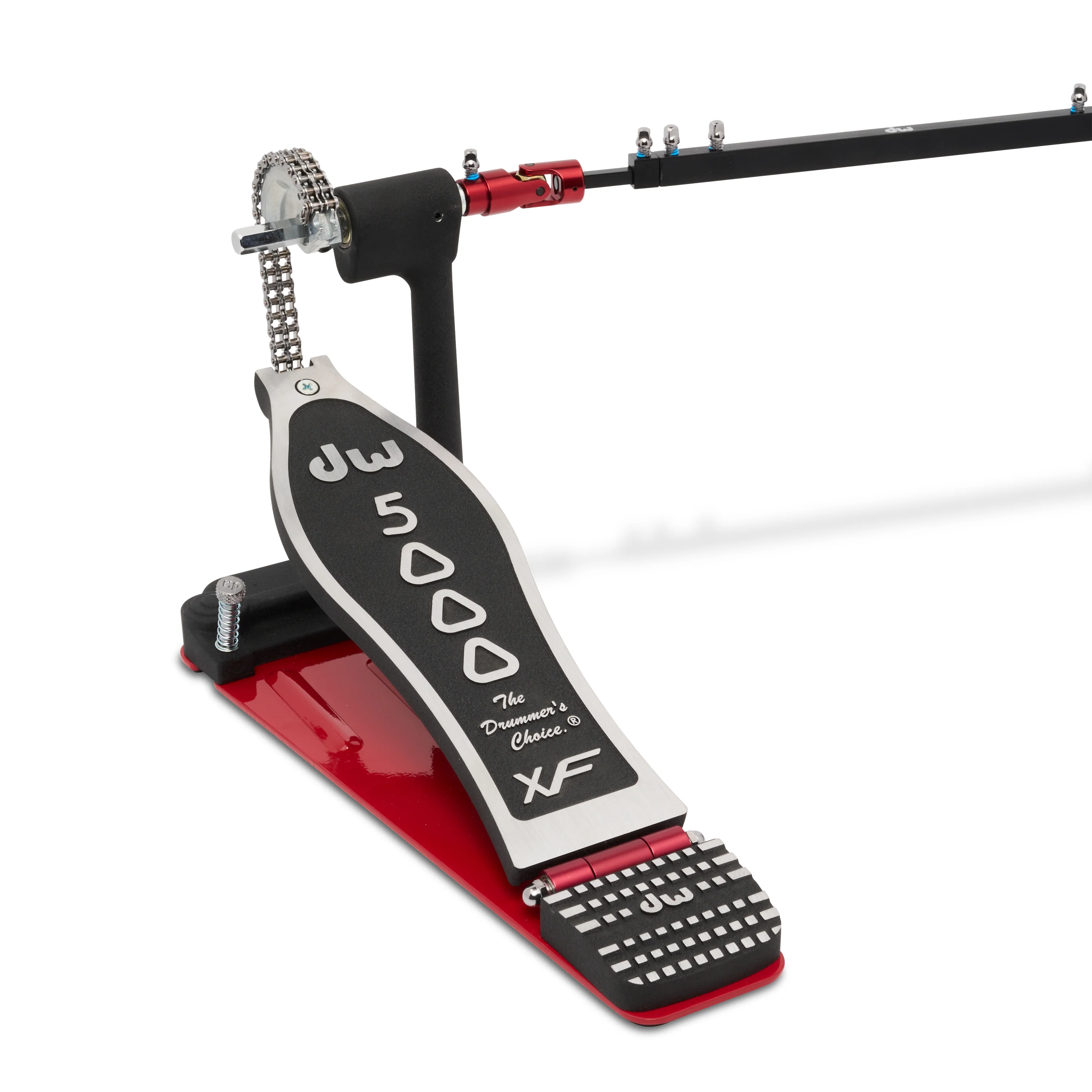 DW 5002 Double Bass Pedal XF Accelerator Extended Footboard - Image 4