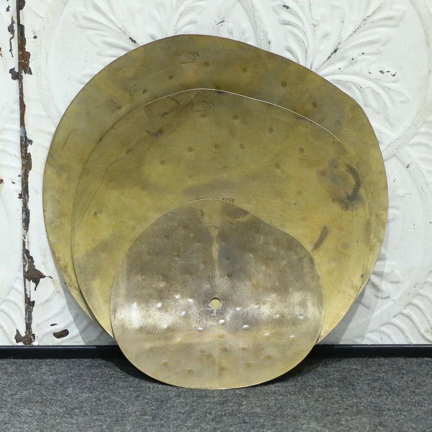 PGB Oyster Stack Cymbals 9-13-15in - Image 2