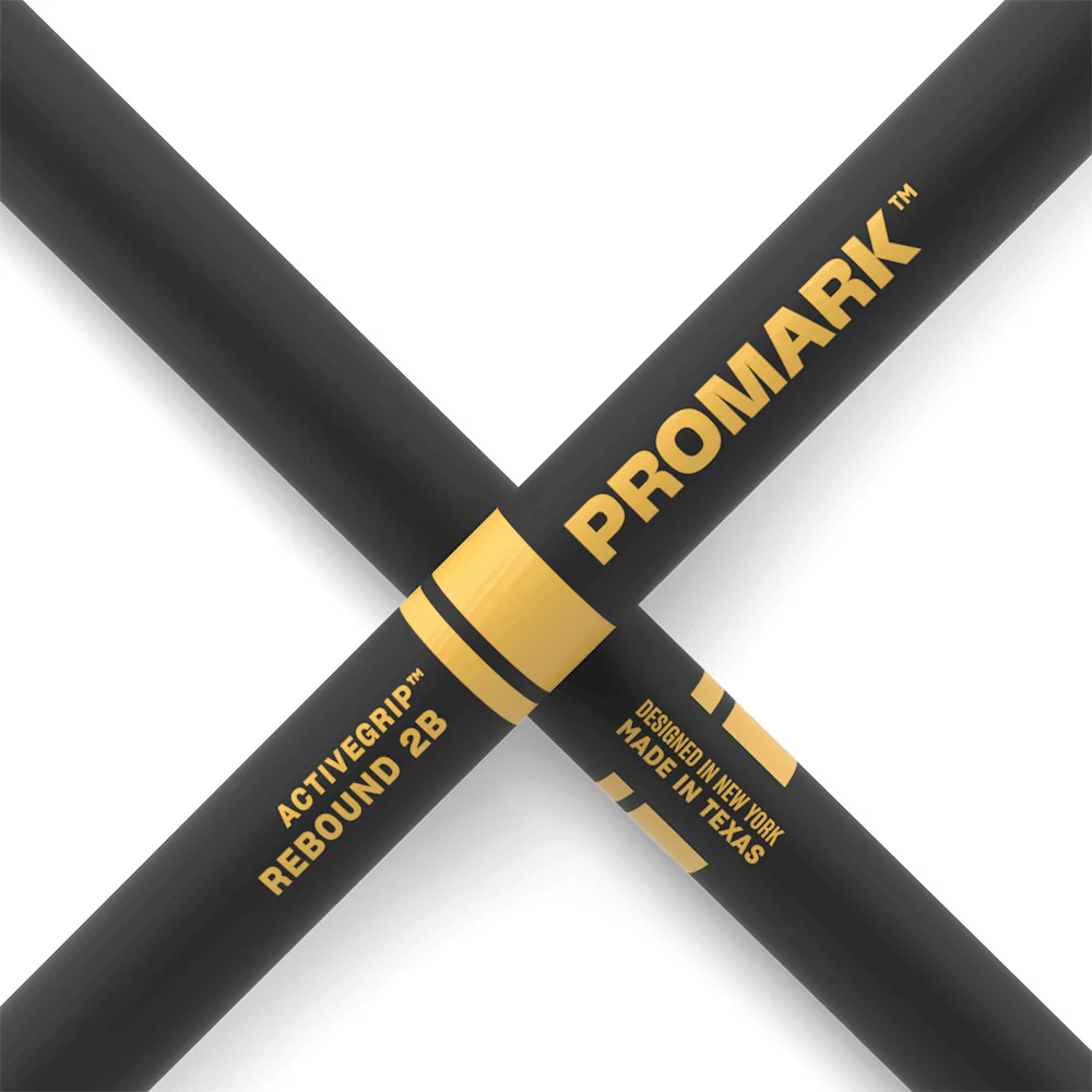 ProMark 2B Rebound Drum Sticks - ActiveGrip - Image 5