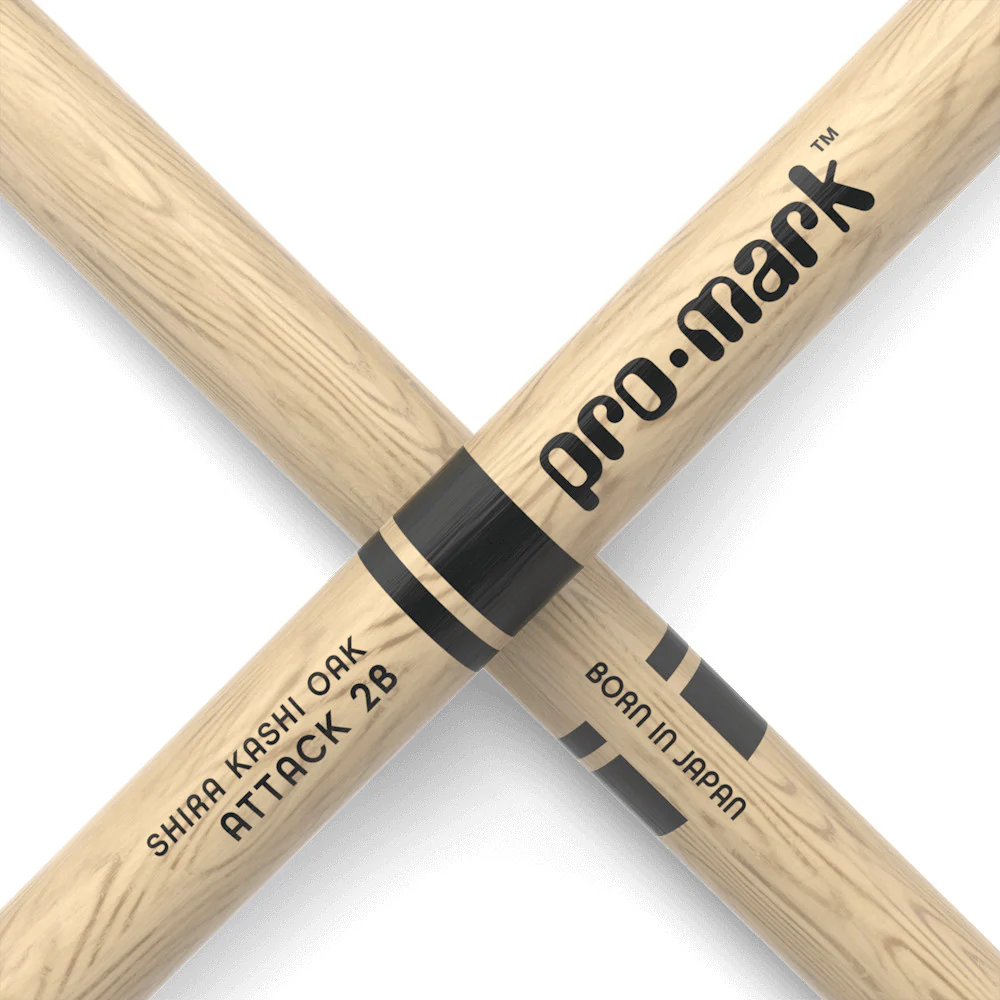 ProMark Attack 2B Drum Sticks - Shira Kashi Oak - Image 5