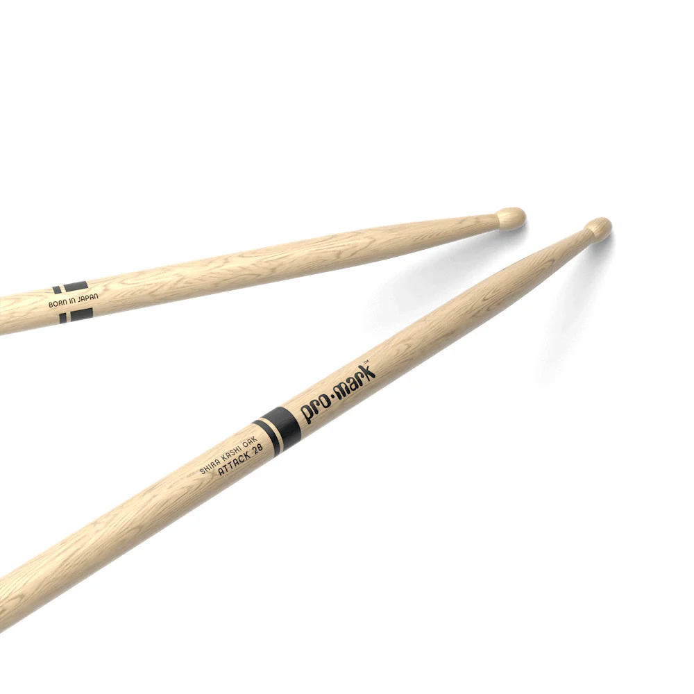ProMark Attack 2B Drum Sticks - Shira Kashi Oak - Image 6