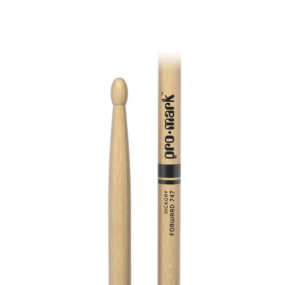 ProMark Hickory 747 Rock Drum Sticks - Image 2