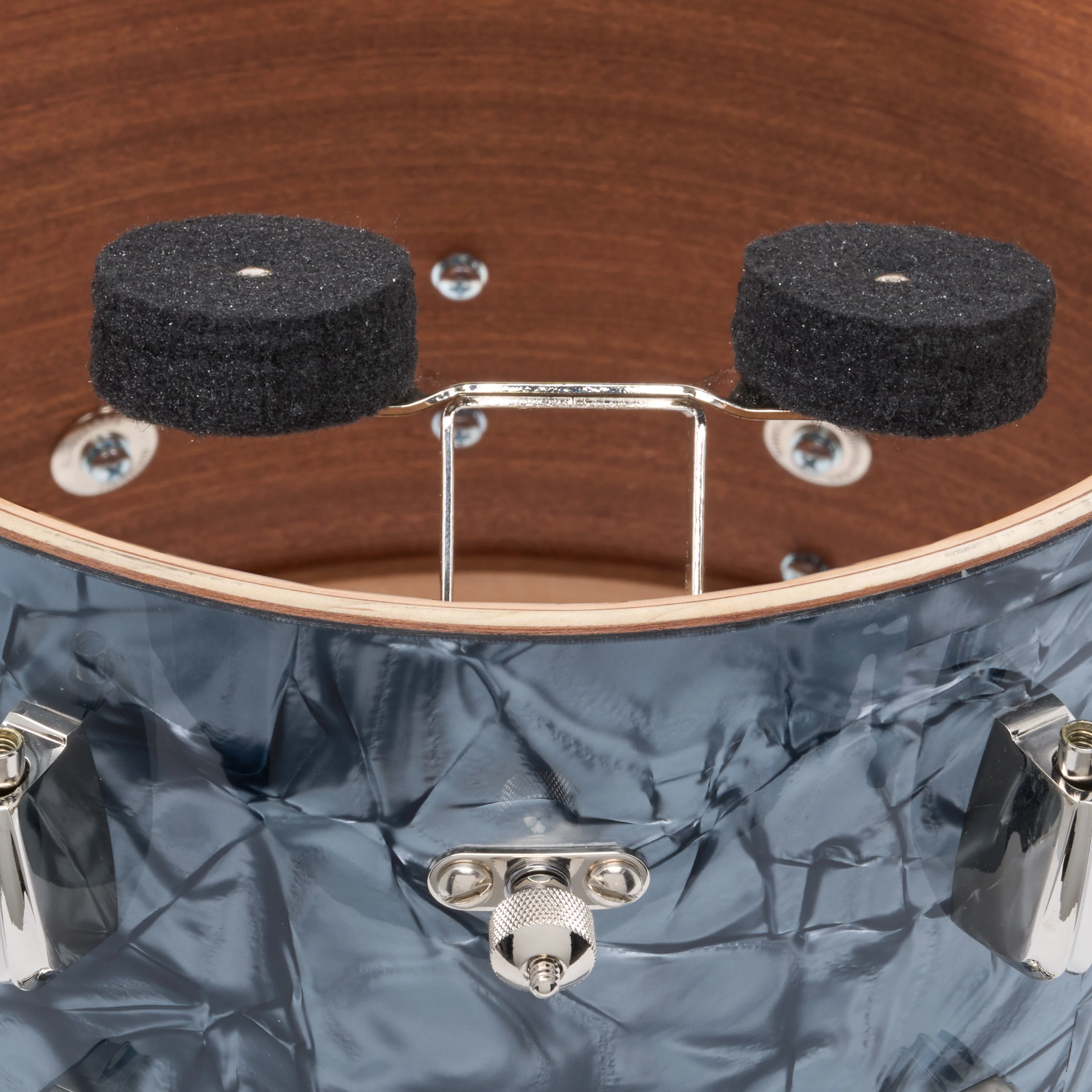 Tom Slingerland Radio King 12x8po - Black Diamond Pearl Wrap - Image 2
