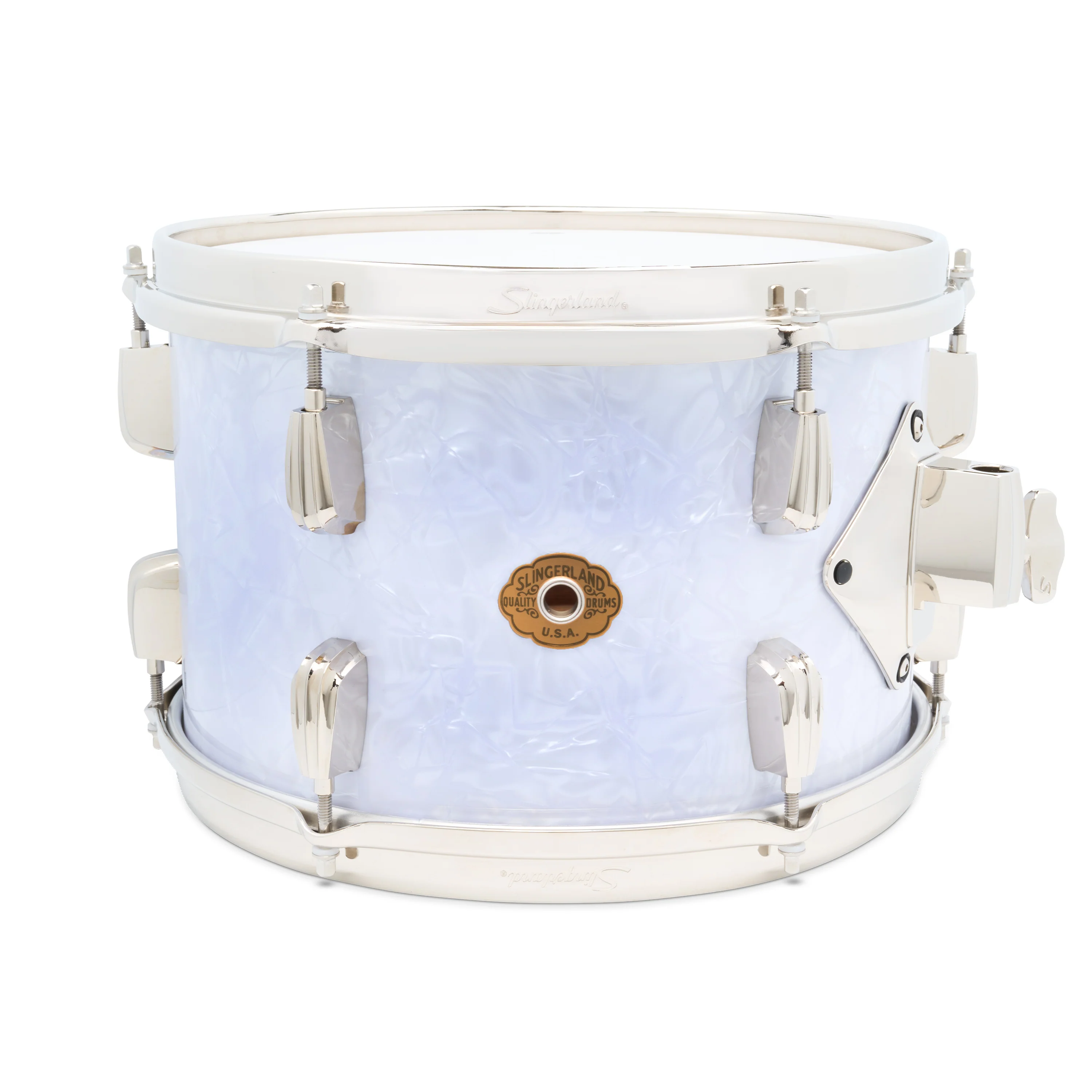 Slingerland Radio King Tom 12x8in - White Marine Pearl Wrap
