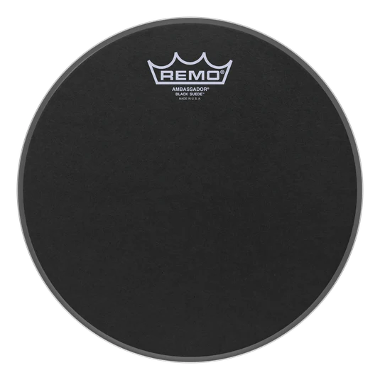 Remo Ambassador Black Suede - Image 3