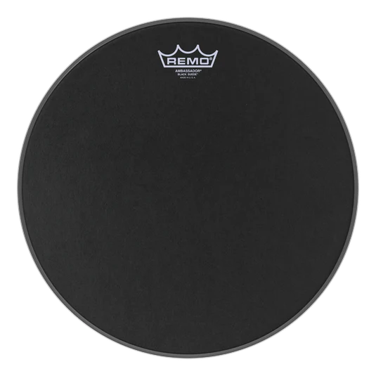 Remo Ambassador Black Suede - Image 4