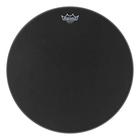 Remo Ambassador Black Suede - Image 5