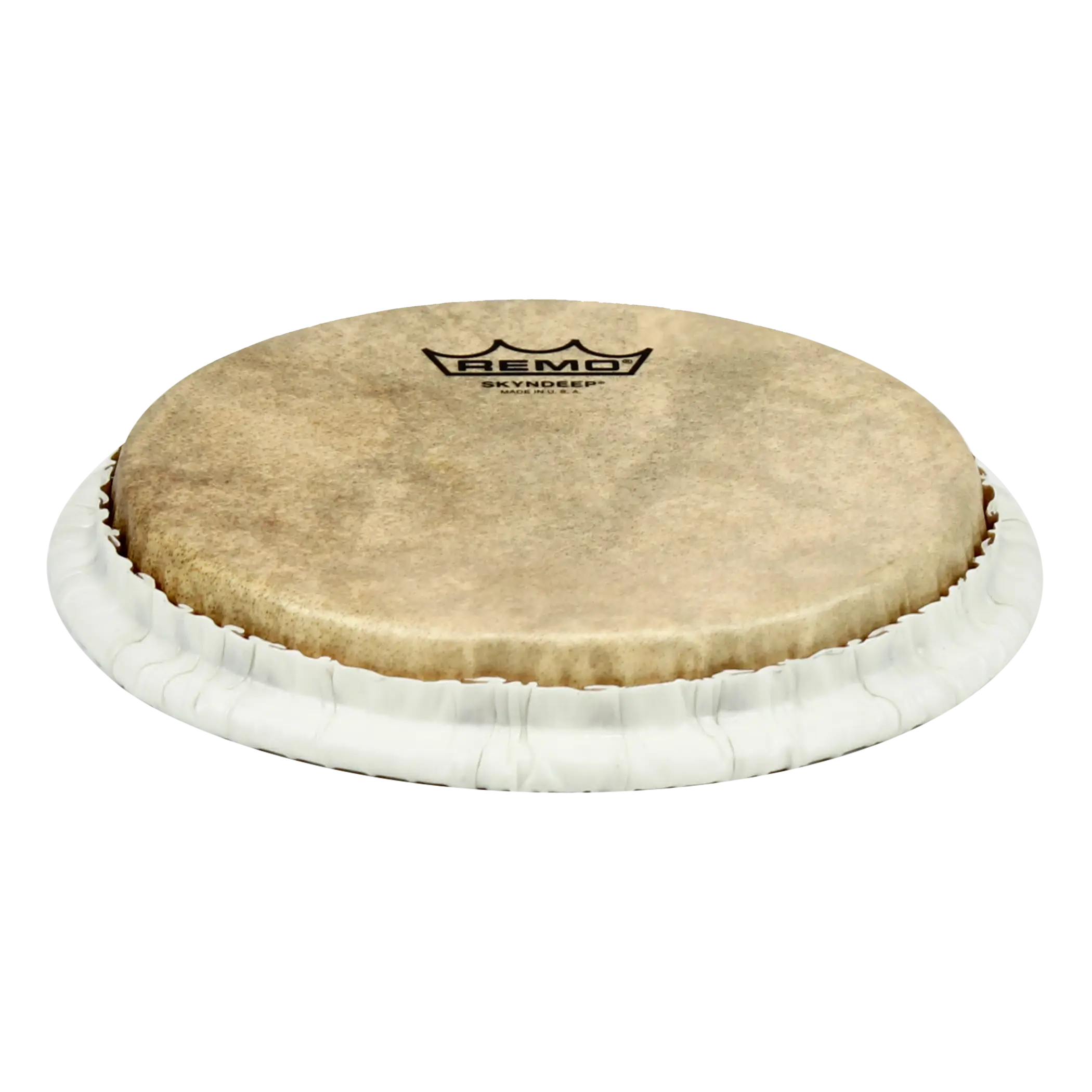 Remo Skyndeep Tucked Bongo Head 7.15in - Calfskin Graphic