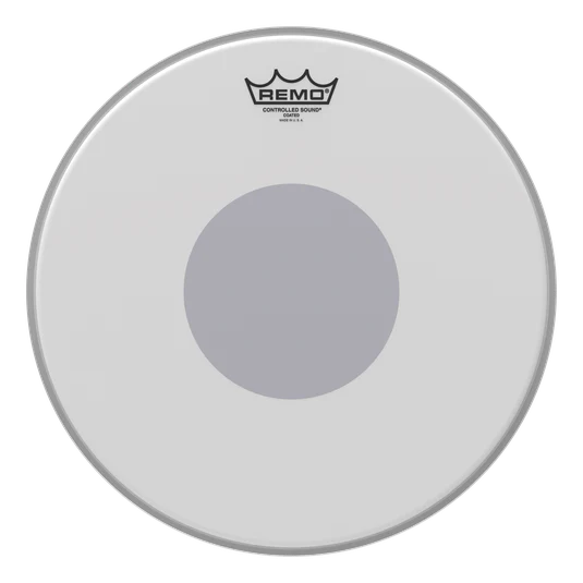 Remo Controlled Sound Coated Black Dot