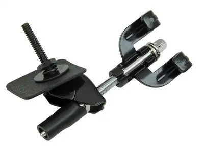 Remo Djembe Tension Bracket Assembly, Black, (Includes Claw, Bracket, And Mounting Hardware)