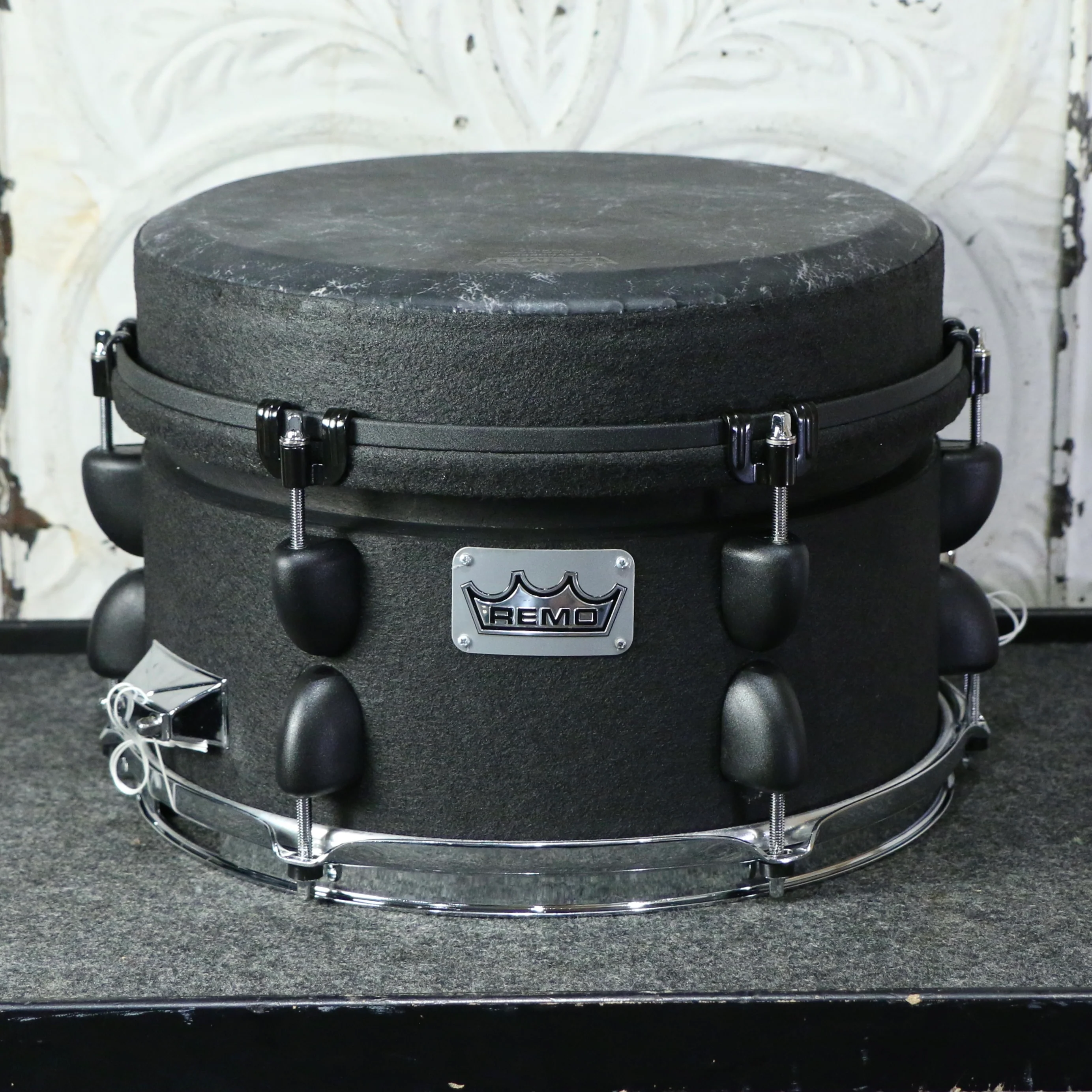 Remo Mondo Snare Drum 12X9in - Black Earth