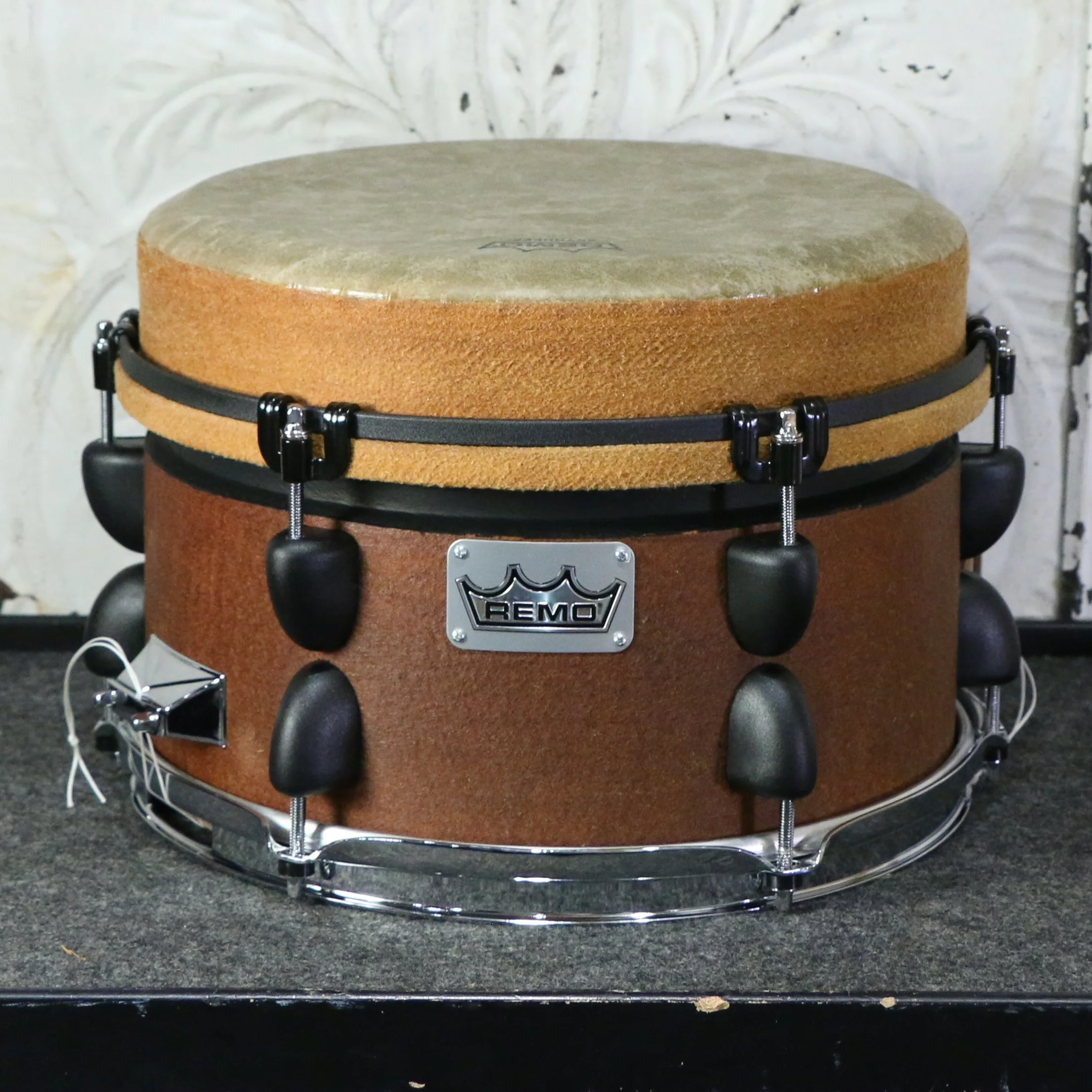 Remo Mondo Snare Drum 12X9in - Brown Earth