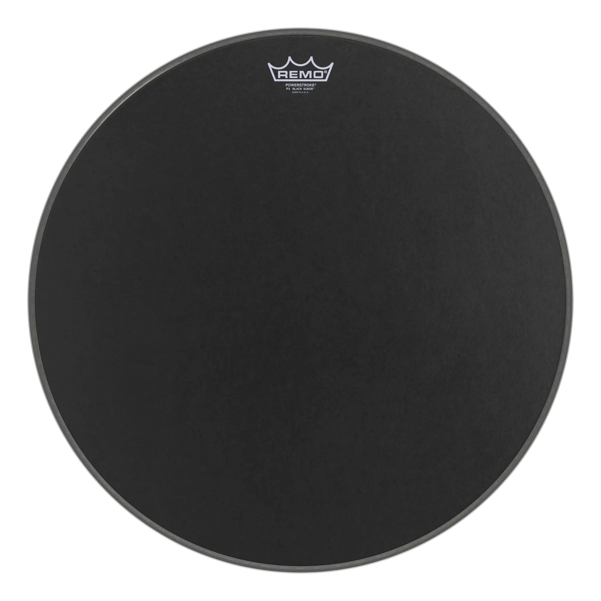 Remo Powerstroke P3 Black Suede