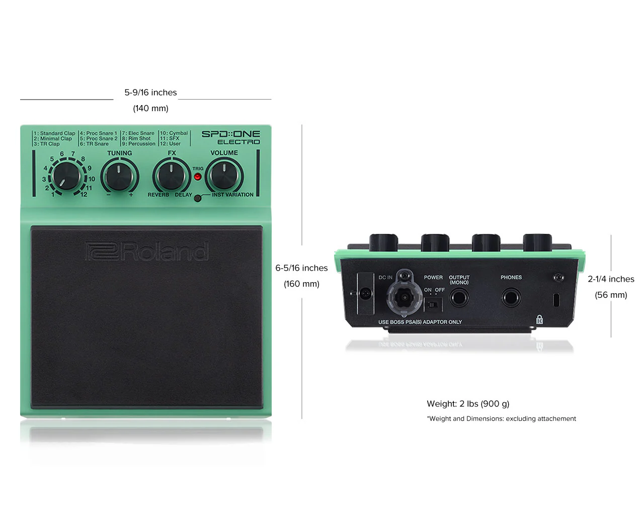 Roland SPD-1E SPD ONE ELECTRO - Image 4