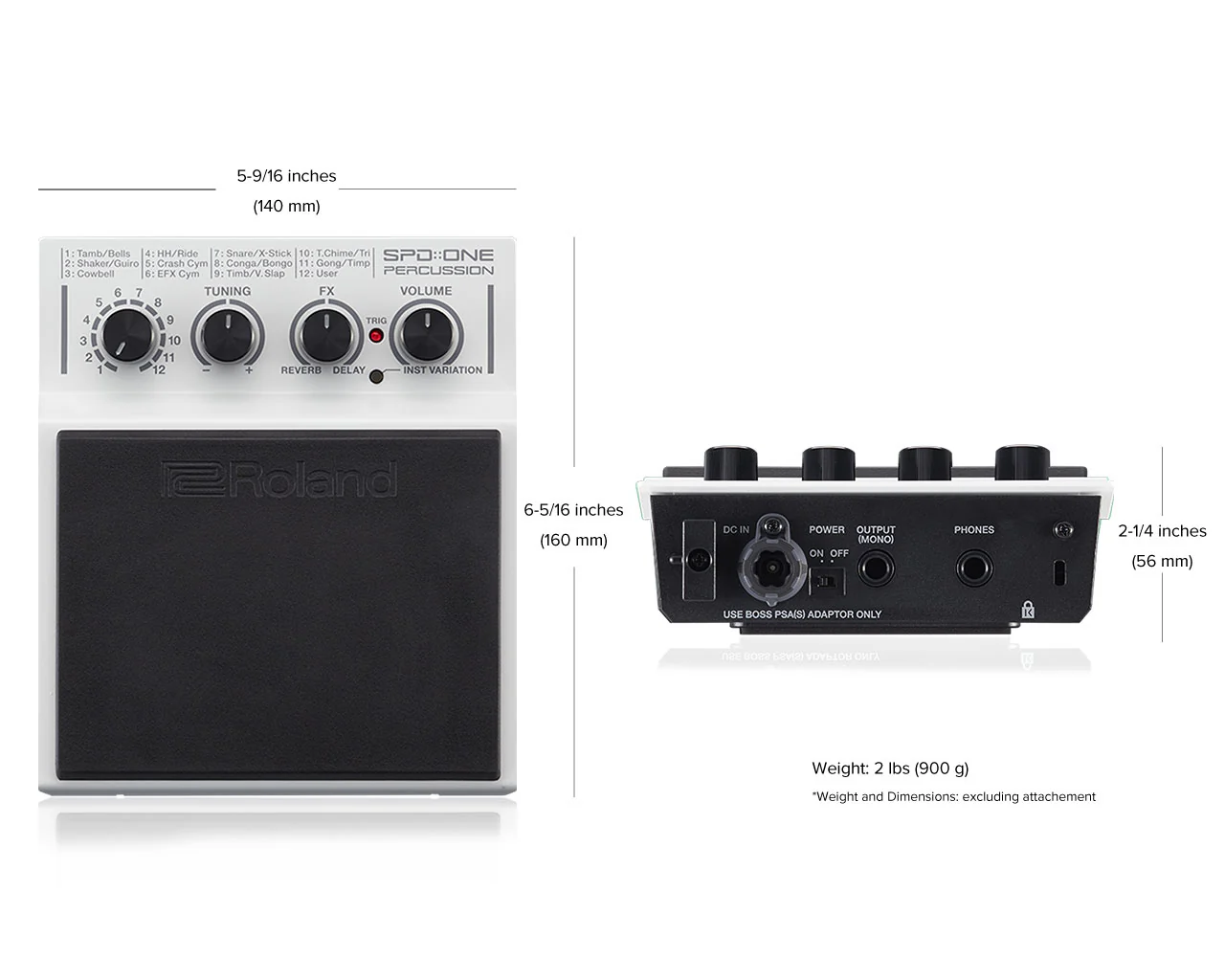 Roland SPD-1P SPD ONE PERCUSSION - Image 7