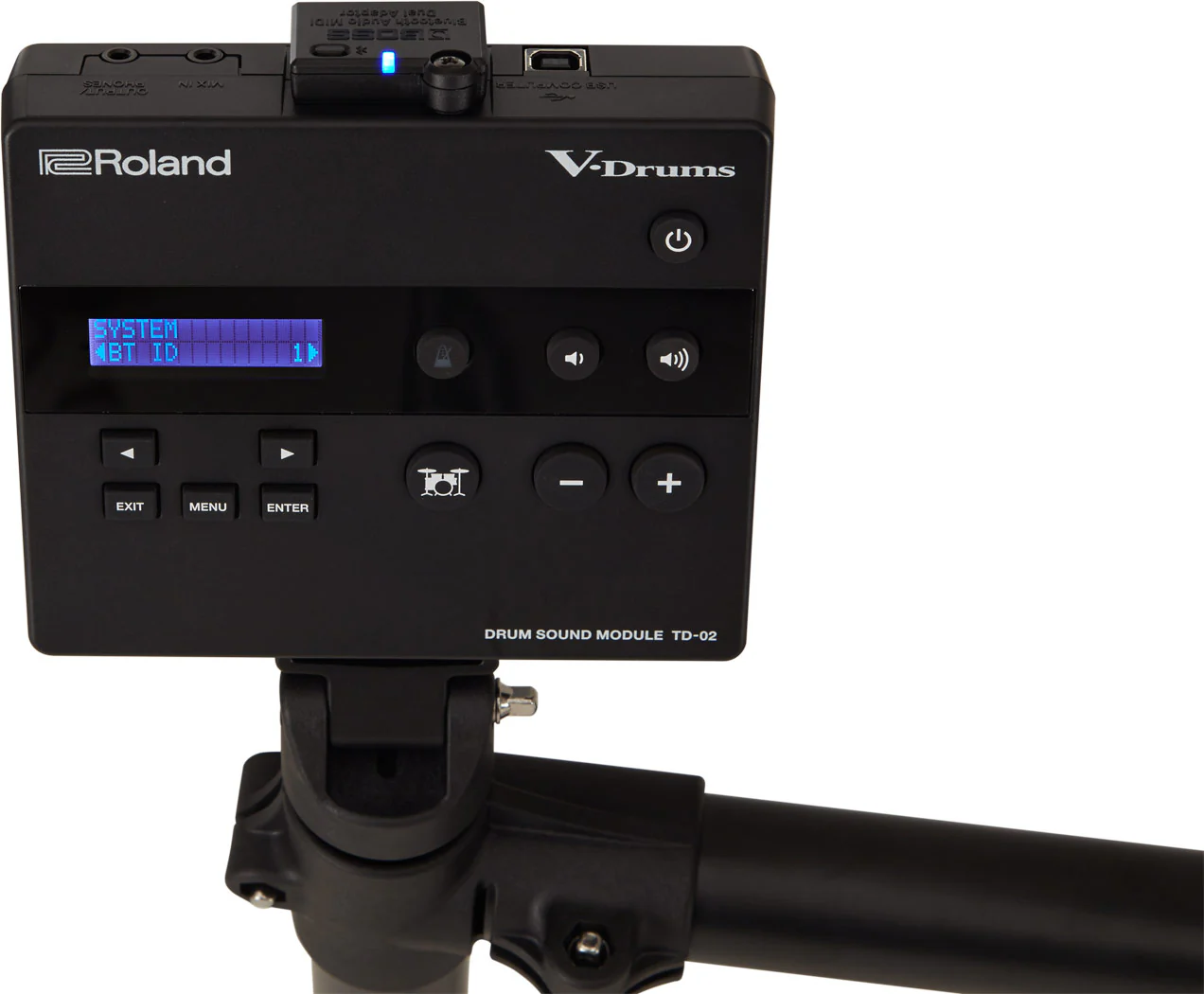 Roland TD-02KV V-Drums Kit w/stand - Image 3
