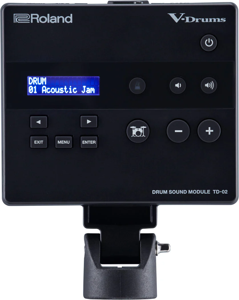 Roland TD-02KV V-Drums Kit w/stand - Image 4