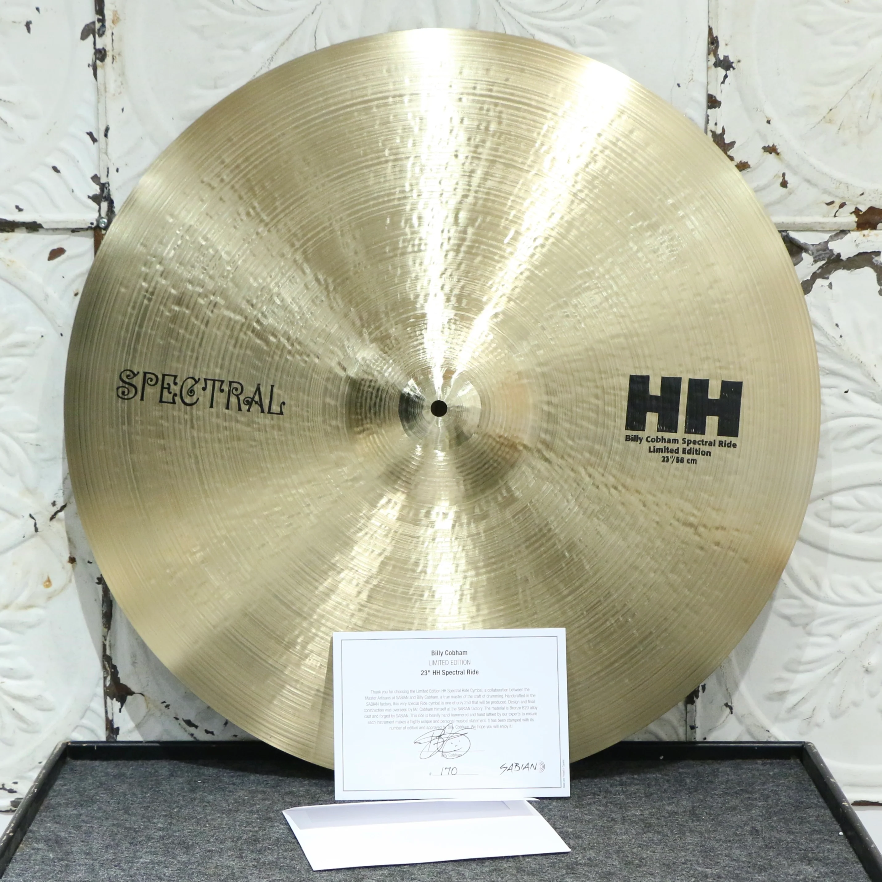 Sabian HH Billy Cobham Spectral Limited Edition #170 23in (3648g)