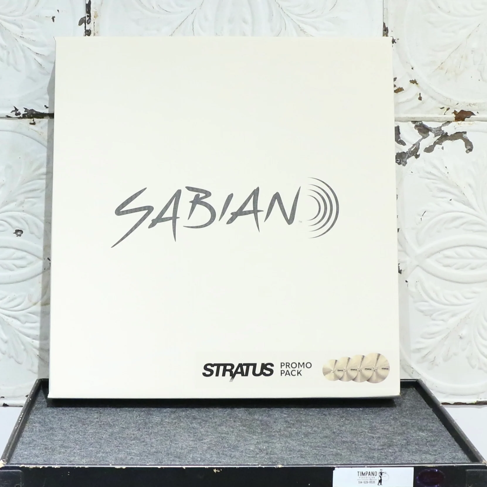 Sabian Stratus Promotional Cymbal Pack 14HH-16C-18C-20R - Image 5