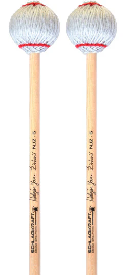 SchlagKraft Zivkovic NJZ-6R Marimba Mallets - hard, rattan