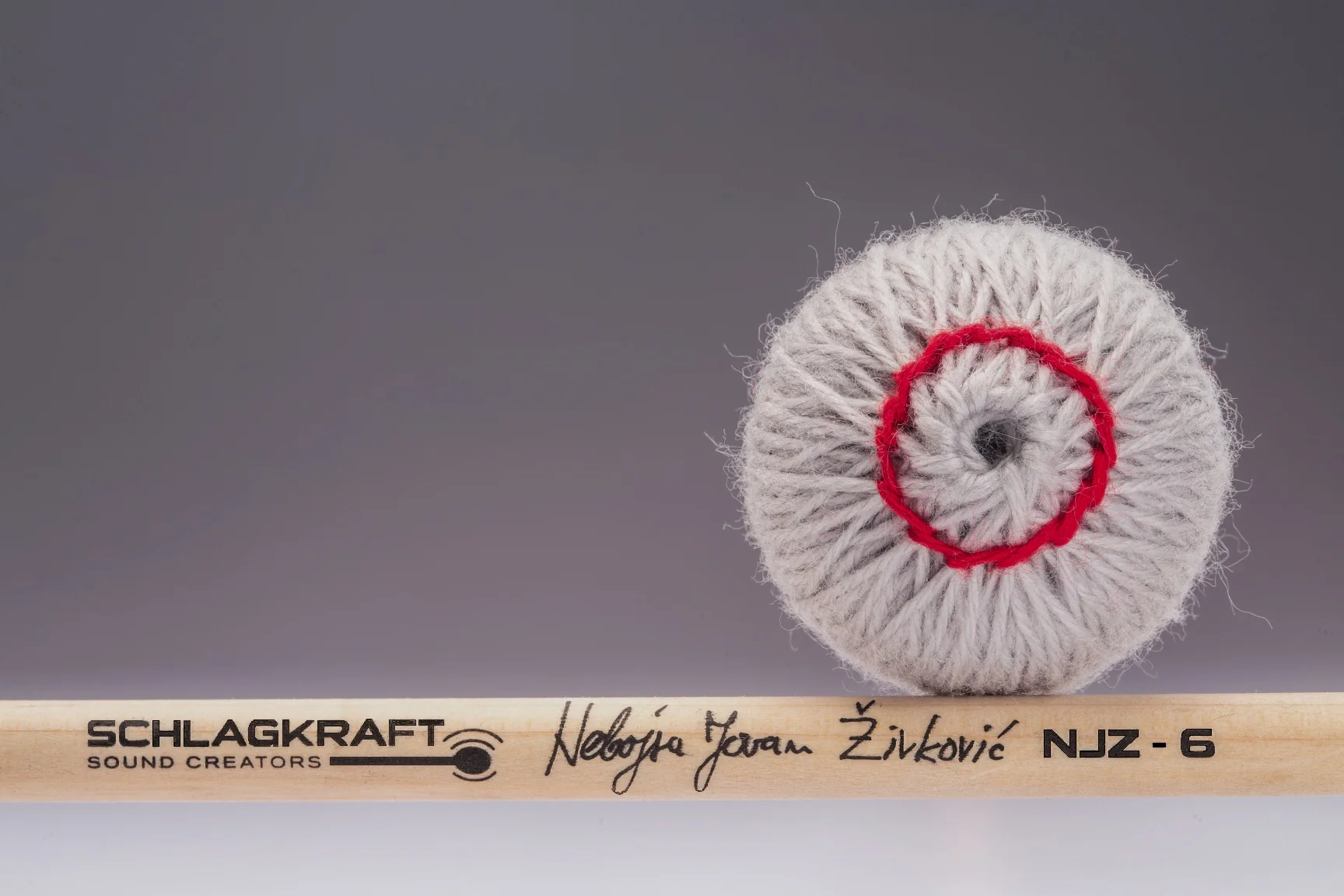 SchlagKraft Zivkovic NJZ-6R Marimba Mallets - hard, rattan - Image 3