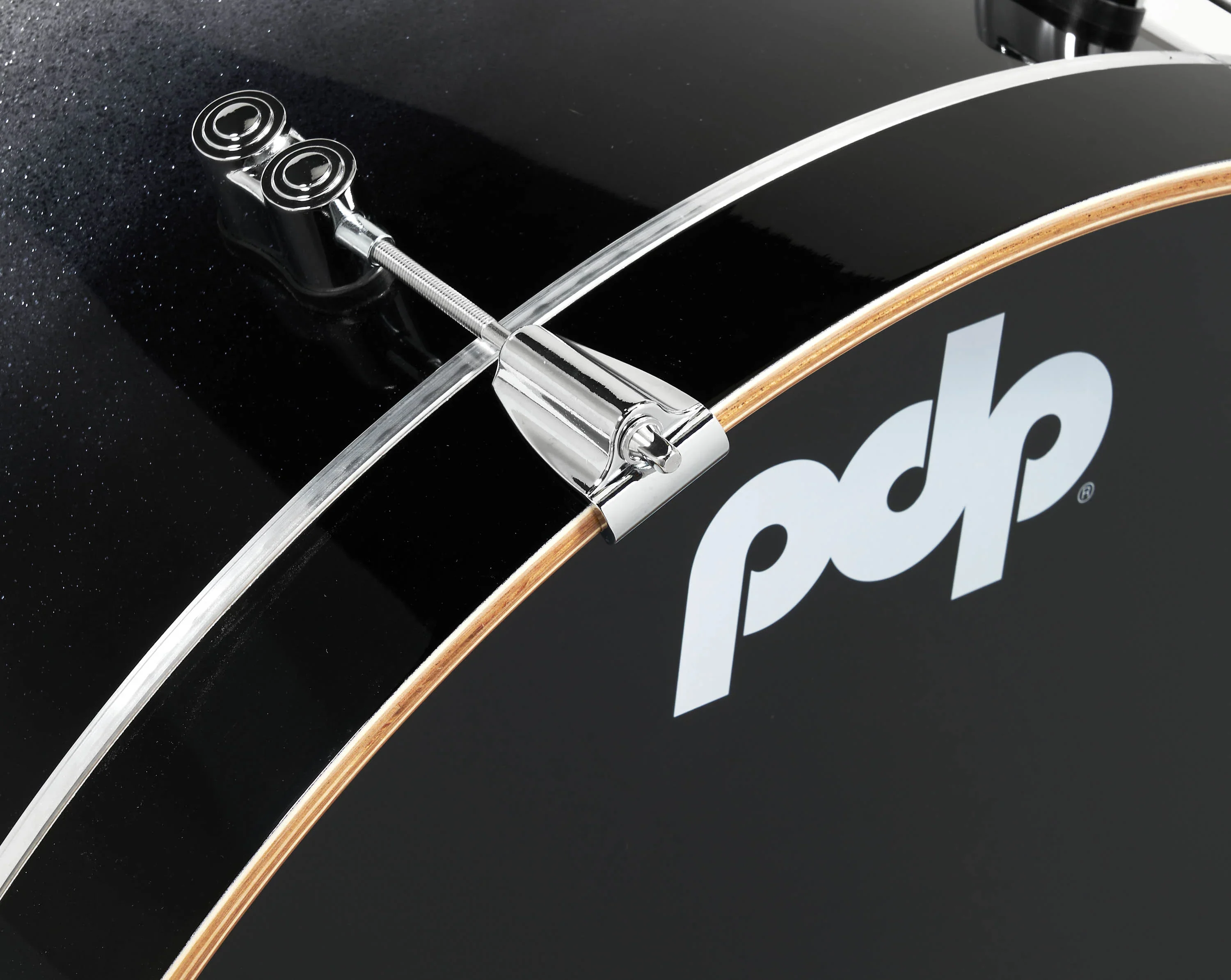 PDP Concept Maple Drum Kit 22-8-10-12-14-16+14in - Silver To Black Fade - Image 5
