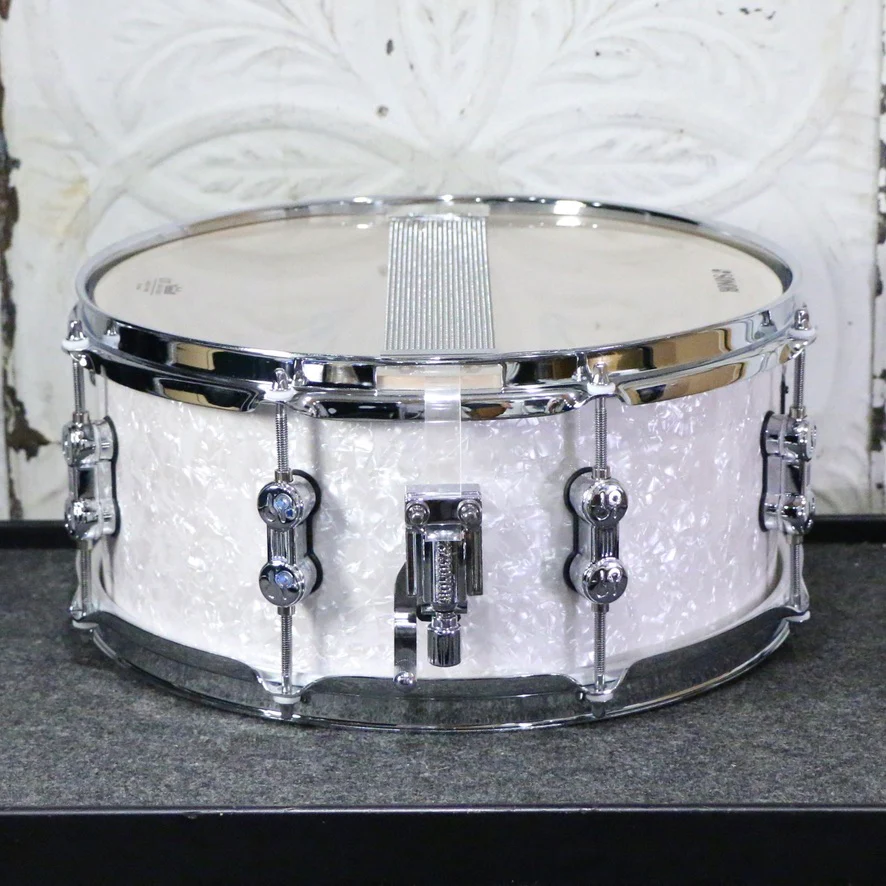 Sonor AQ2 Snare Drum 13X6in - White Pearl - Image 2