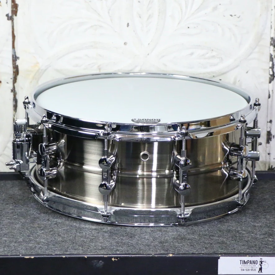 Sonor Kompressor Snare Drum Brass 14X5.75in - Image 2