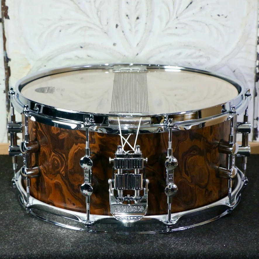 Sonor Momentum Maple Snare Drum 14X6.5in - California Burl - Image 2
