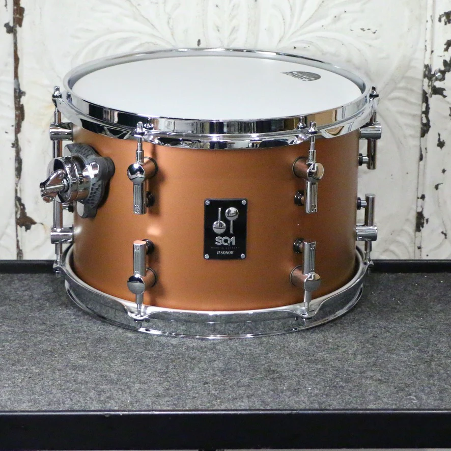 Sonor SQ1 Drum Kit 22-12-16in - Satin Copper Brown - Image 3