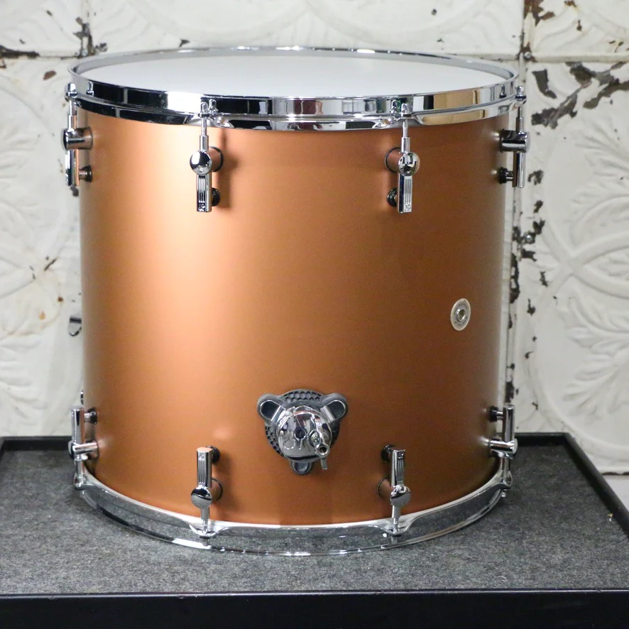 Sonor SQ1 Drum Kit 22-12-16in - Satin Copper Brown - Image 6