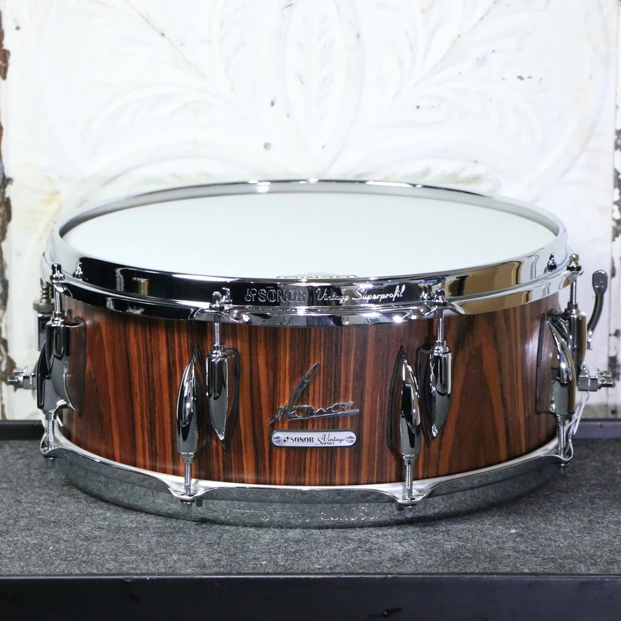 Sonor Vintage Snare Drum 14X5.75in - Rosewood