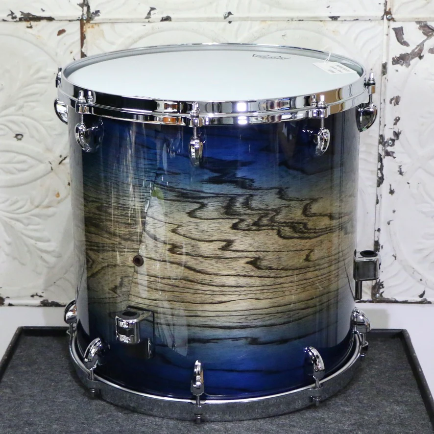 Tama STAR Walnut Drumkit 22-10-12-16 - Indigo Japanese Sen Burst - Image 12
