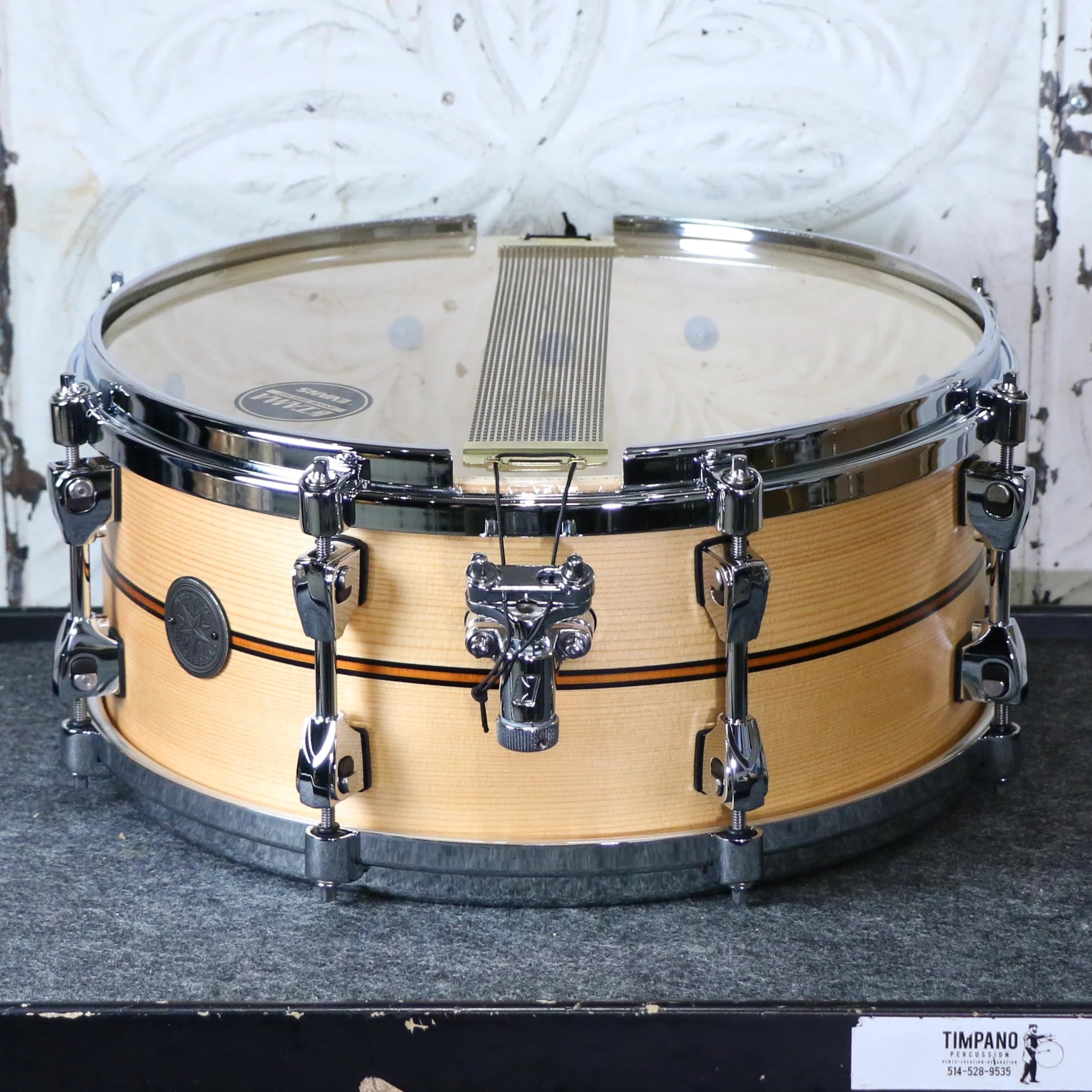 TAMA Starphonic Spruce Snare Drum 14X6in - Image 4