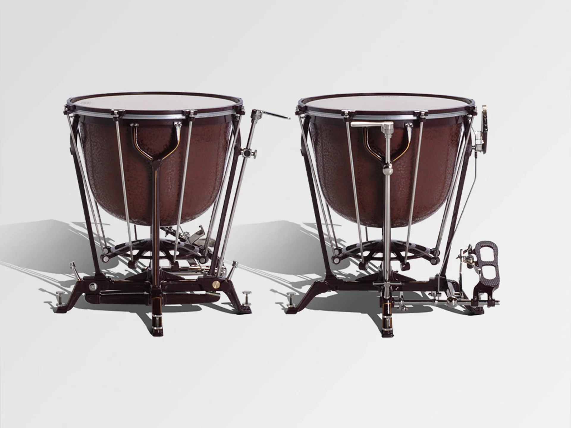 Adams Vintage Dresden timpani Kalfo heads no wheels 23-26-29-32in - german - Image 2