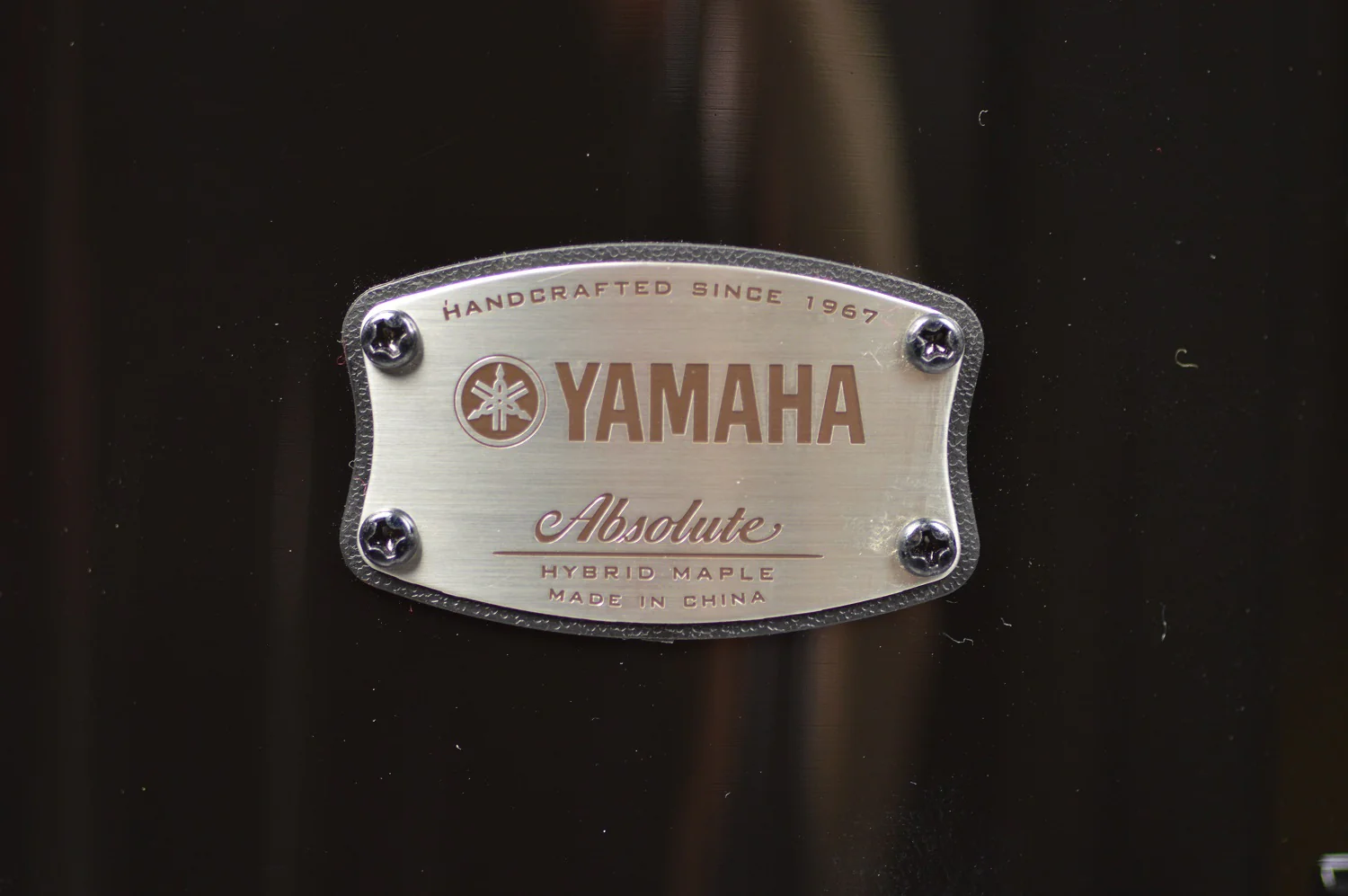 Yamaha Absolute Maple Hybrid Tom 8X7in - Solid Black - Image 4