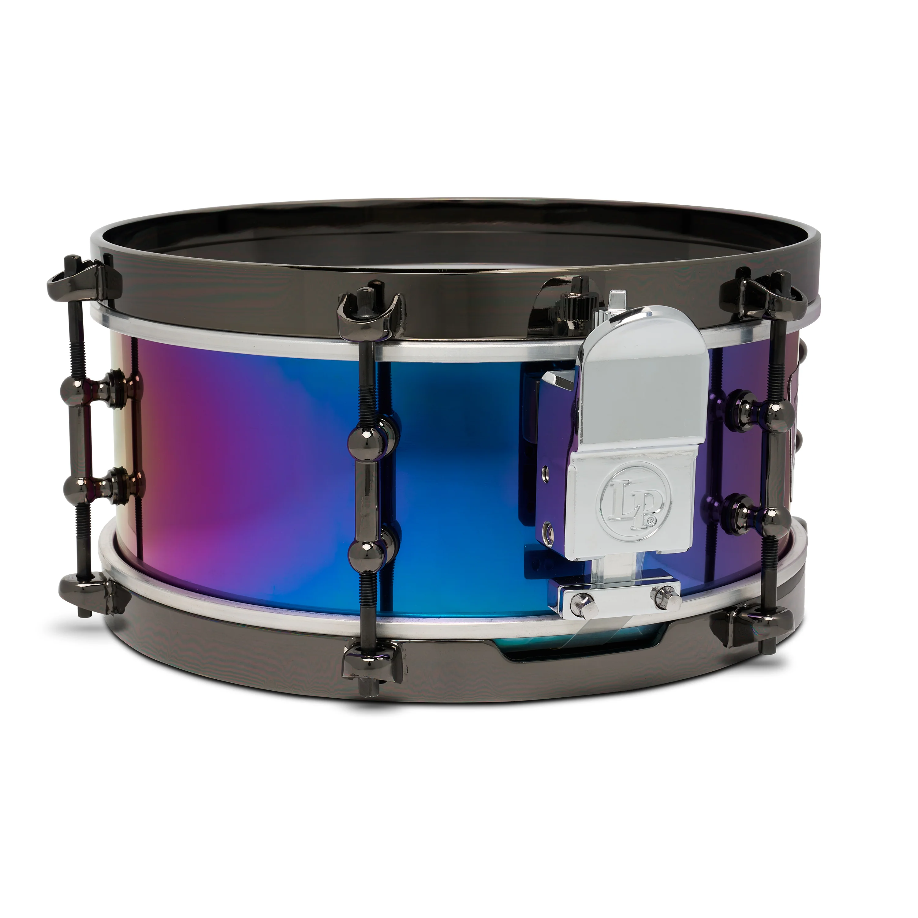 LP Tony Succar Salsa Snare 10X4.5in - Rainbow/Black Nickel - Image 2
