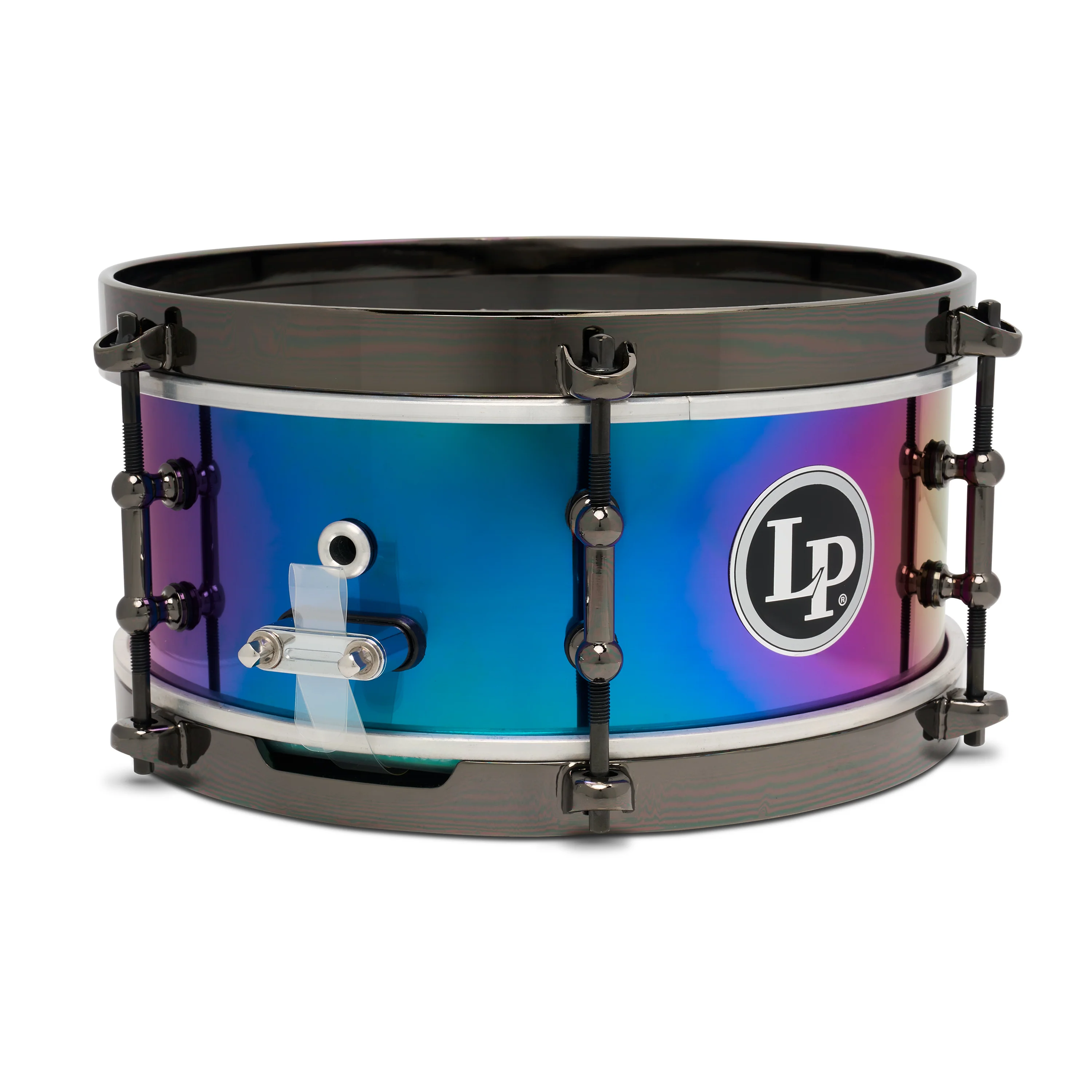 LP Tony Succar Salsa Snare 10X4.5in - Rainbow/Black Nickel - Image 3