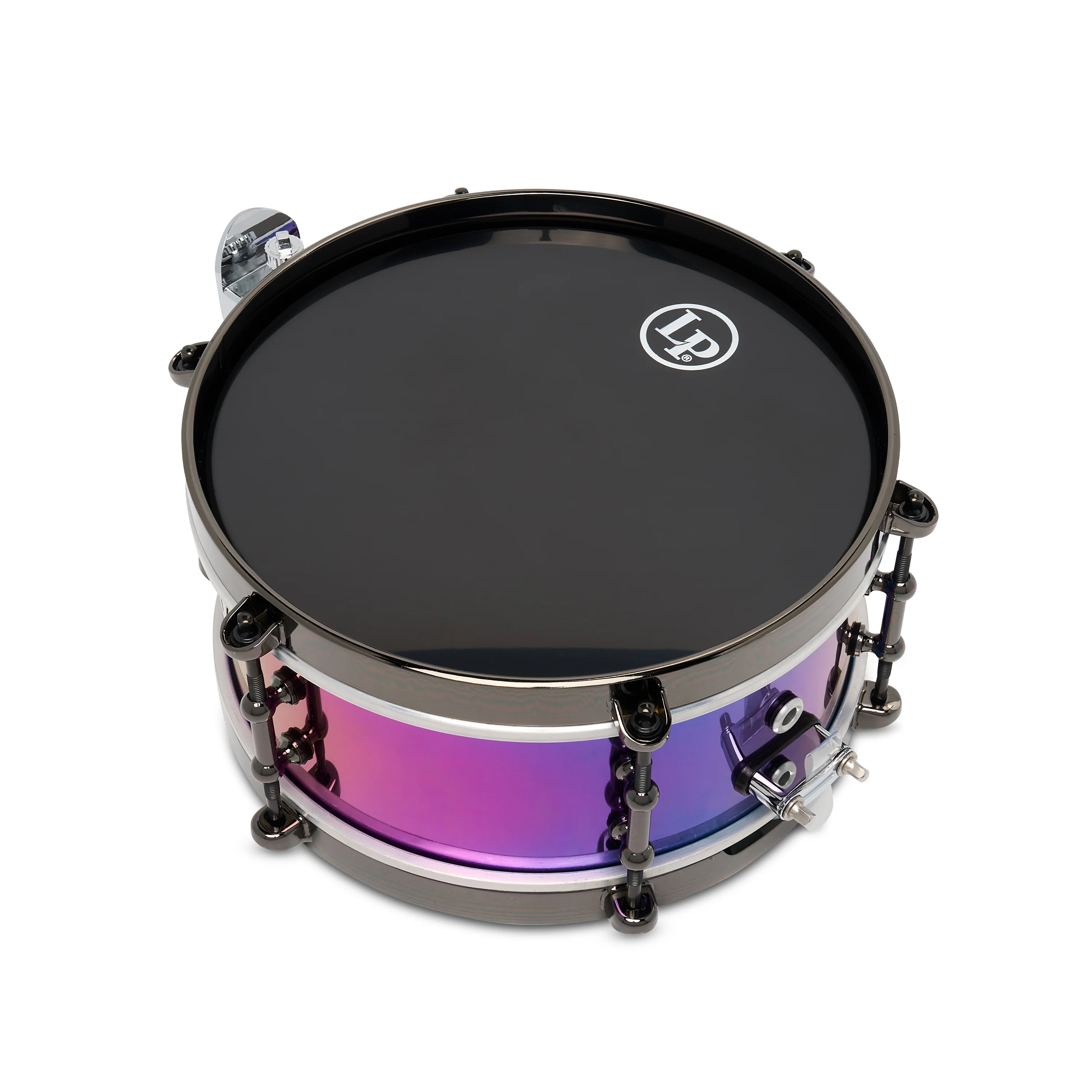 LP Tony Succar Salsa Snare 10X4.5in - Rainbow/Black Nickel - Image 4