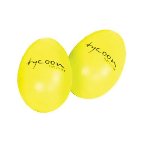 Tycoon Egg Shaker 2 Pack Yellow