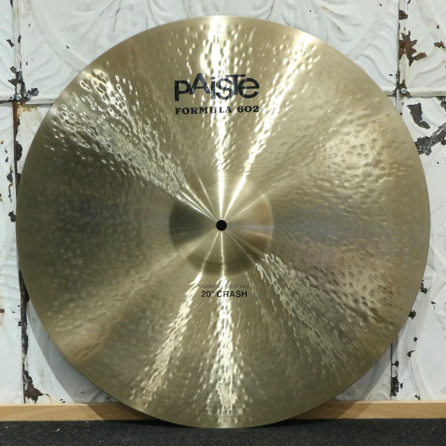 Used Paiste Formula 602 Modern Essentials Crash 20in (1977g)