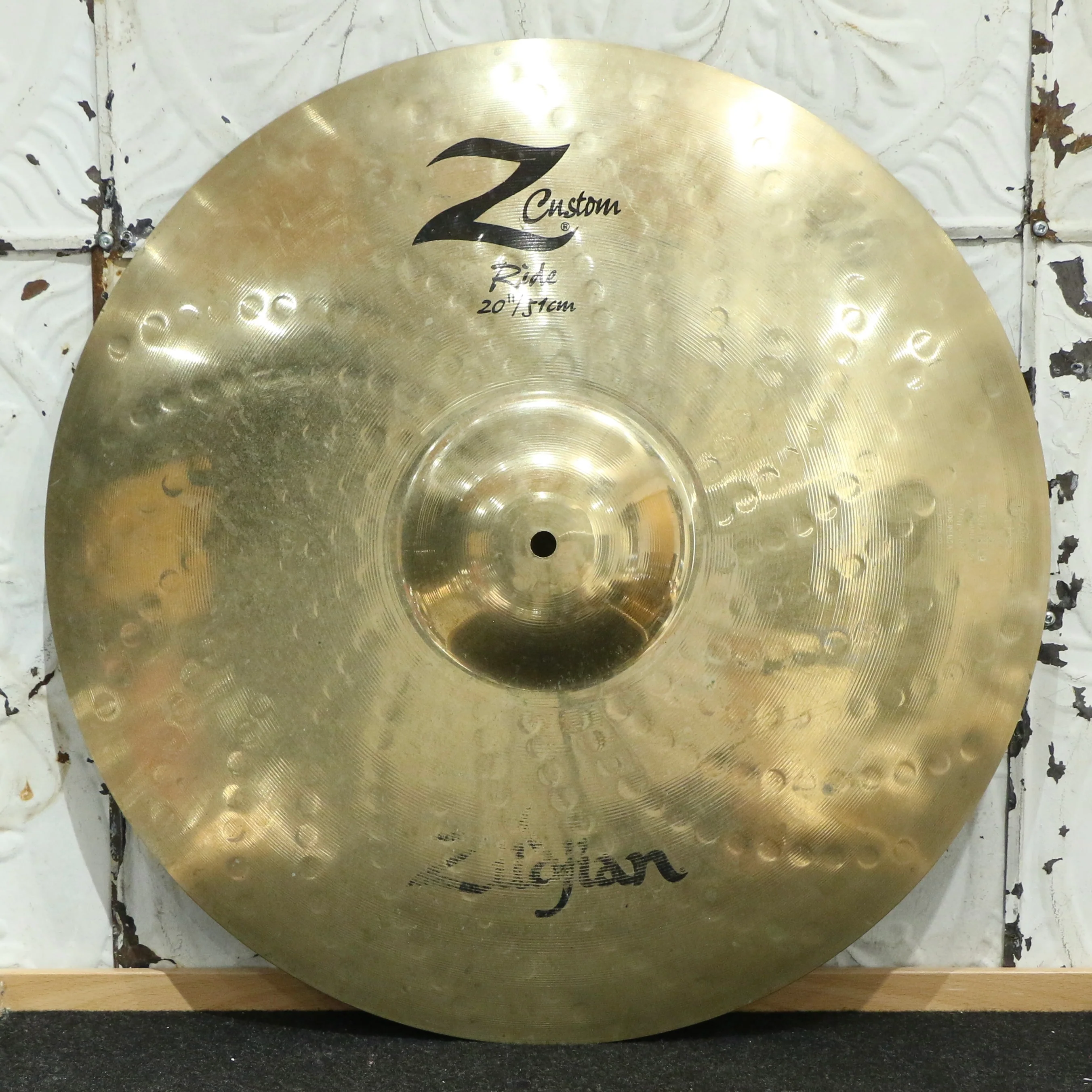 Used Zildjian Z Custom Ride Cymbal 20in (2746g)