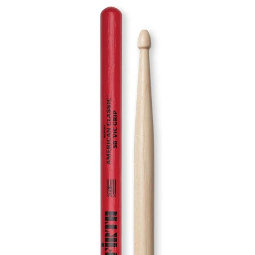 Vic Firth 5B Drum Sticks - Vic Grip