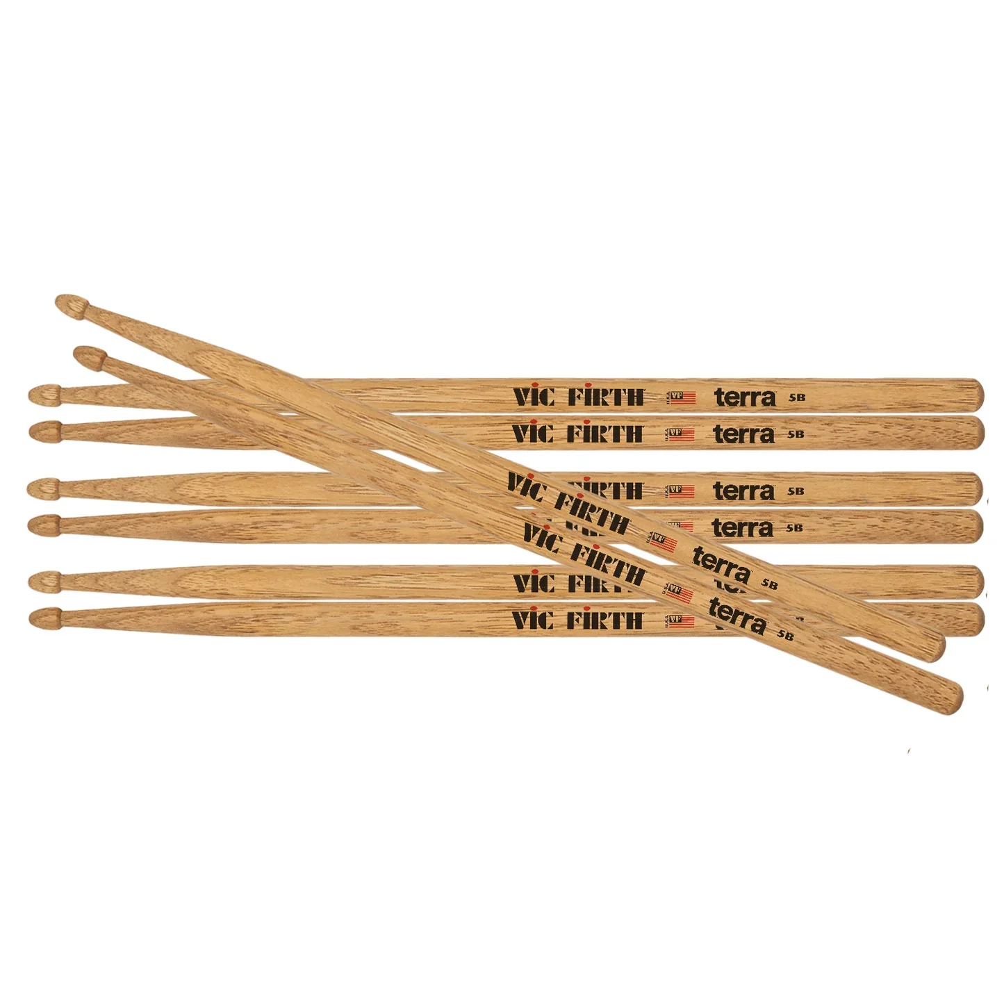 Vic Firth Terra 5B Value Pack - Buy 3 get 1 free