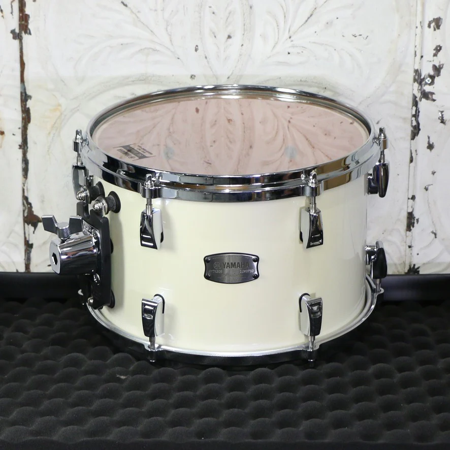 Yamaha Absolute Maple Hybrid Drumkit 20-10-12-14in - Polar White - Image 5