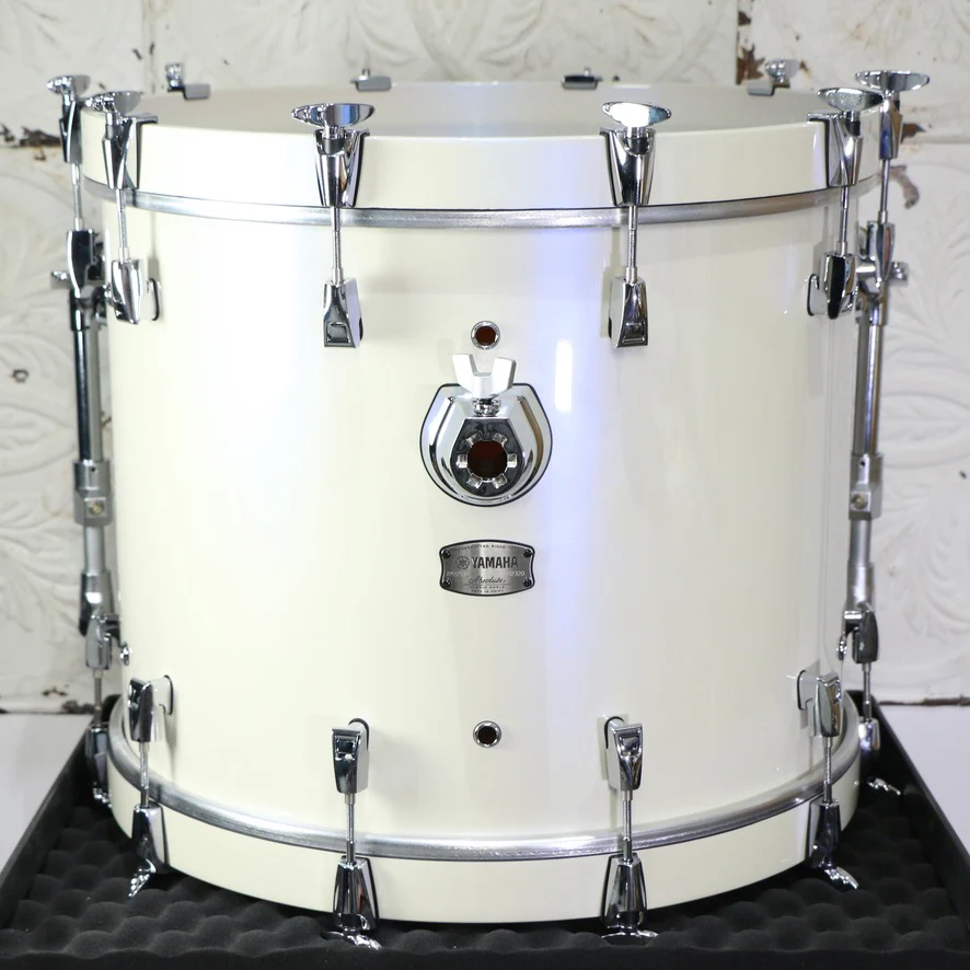 Yamaha Absolute Maple Hybrid Drumkit 20-10-12-14in - Polar White - Image 9
