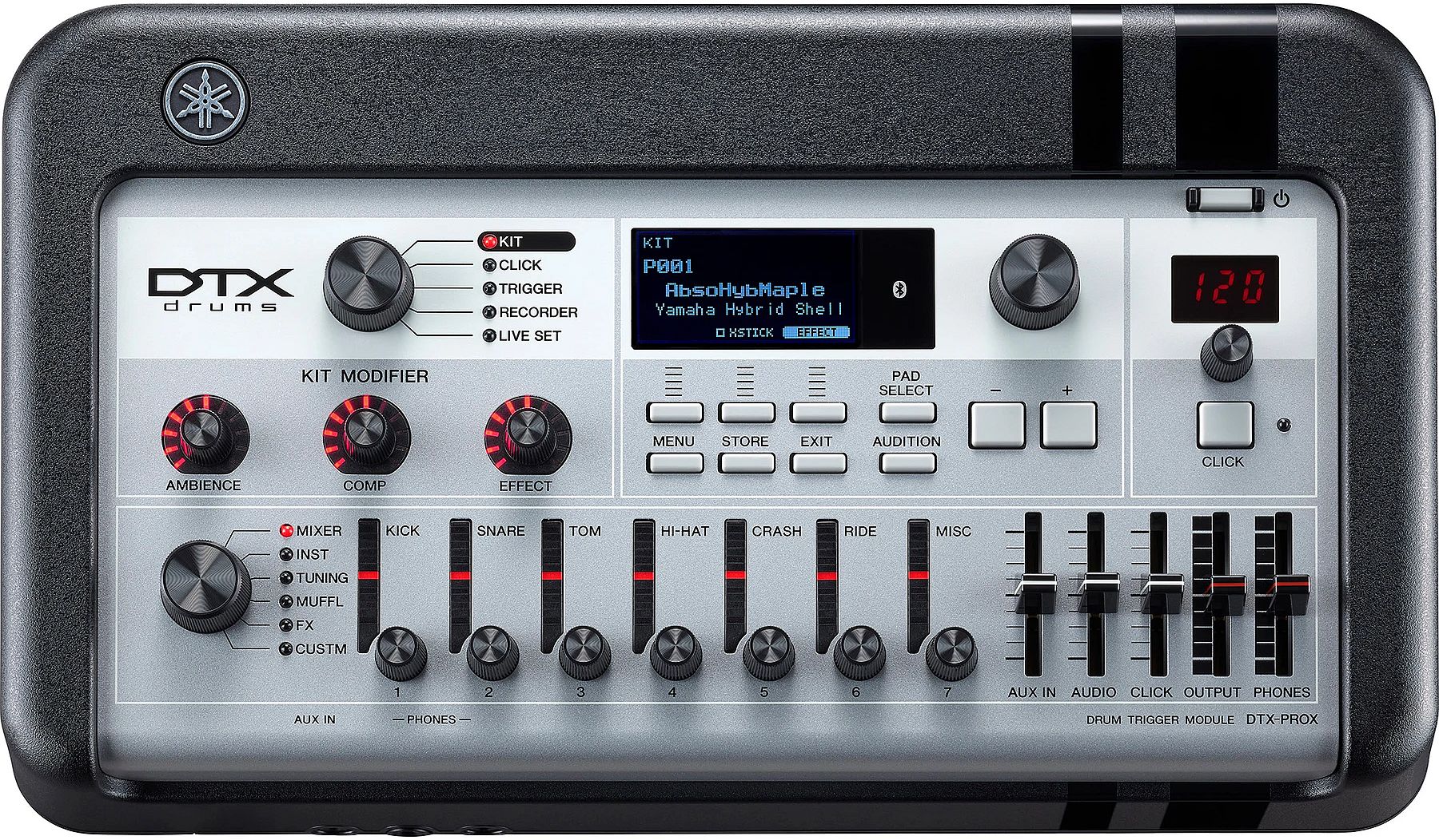 Yamaha DTX10 Mesh Pad - Black Forest - Image 5