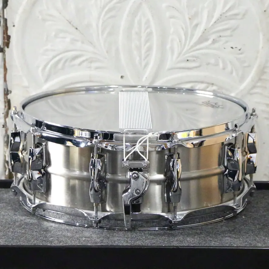 Yamaha Recording Custom Stainless Steel Snare Drum 14X5.5in - Image 2