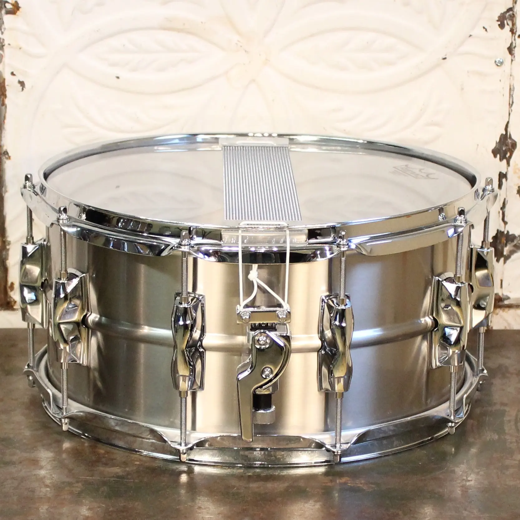 Yamaha Recording Custom Stainless Steel Snare Drum 14X7in - Image 2